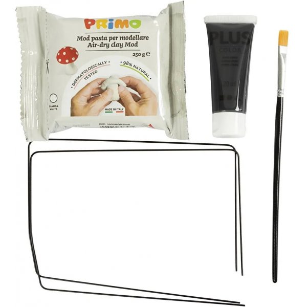 Mini DIY Kit Modellera, svart, Skulptering Mini DIY Kit Modellera, svart, Skulptering