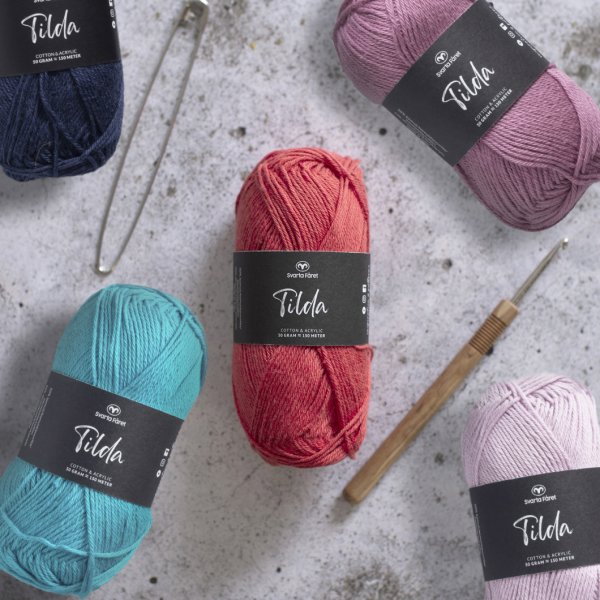 Svarta Fåret Tilda garn 50g Svarta Fåret Tilda garn 50g