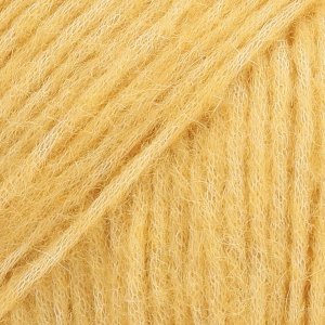 DROPS Air Uni Color garn - 50g - Gult DROPS Air Uni Color garn - 50g - Gult