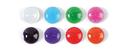 Påse med 8 glitterpennor Slow&Art Påse med 8 glitterpennor Slow&Art