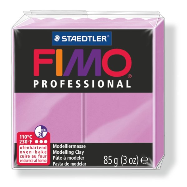 Modellervoks Fimo Professional 85 g - Lavendel Modellervoks Fimo Professional 85 g - Lavendel