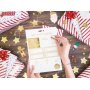 Julstickers 6,5–8,5 cm guld - 12 stickers Julstickers 6,5–8,5 cm guld - 12 stickers
