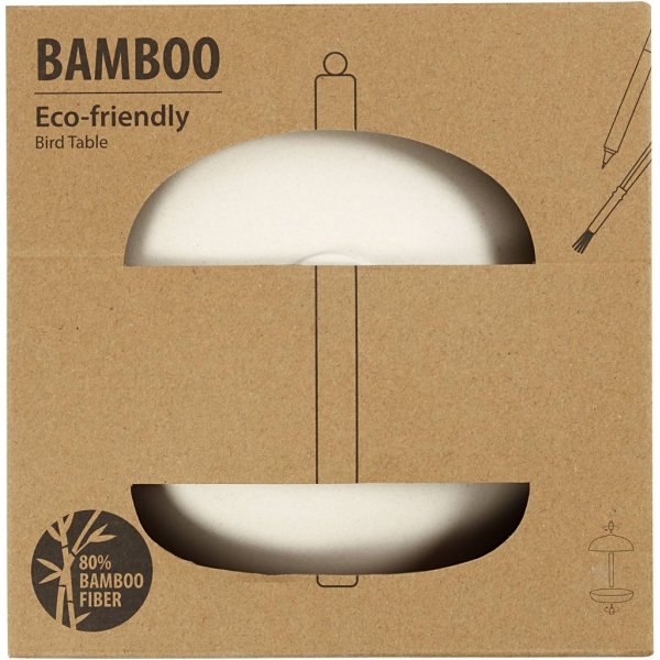 Fågelbord av bambu Fågelbord av bambu