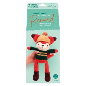 Amigurumi-kit för virkad räv Amigurumi-kit för virkad räv