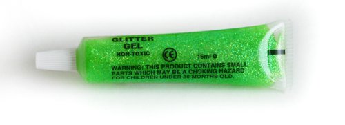 Glitterlim - Neongrön - Glitterlim & glitterpennor, Lim, Limprodukter & tejp, Hobbymaterial, Pyssla