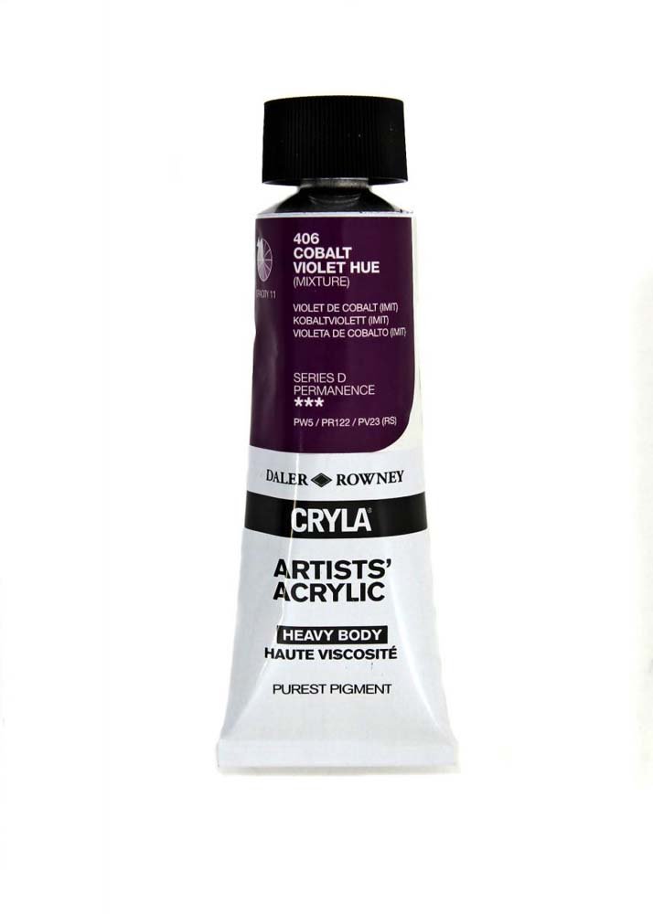 Akrylmaling Cryla 75 ml - Cobalt Violet Hue - Akrylfarver, Kunstnerfarver