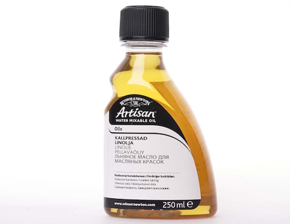 Linolie W&N Artisan Vandopløselig - 250 ml - Medium til oliemaling, Malermedium, Fernis og kunstner medier til kunstmaling
