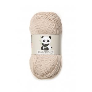 Viking garn Bambino 50g - Beige (407)