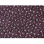 Trikå med tryck - Stickat pantertryck - fuchsia