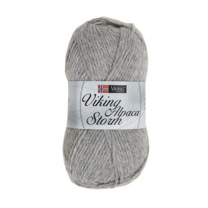 Viking garn Alpaca Storm 50g - Gr (513)