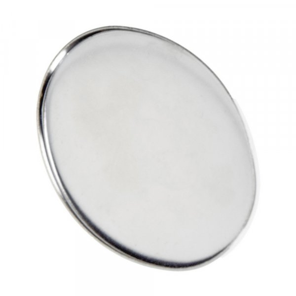 Brosje for mosaikk 48 x 37 mm - slvbelagt oval transv.