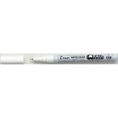 Fiberpen Pilot Hvid Pen - Extra Fine - Fiberpenne, Penne, Penne, kridt & tusch
