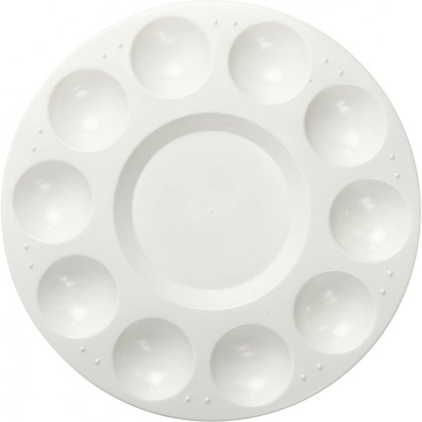 Palett - vit - Ø17 cm Palett - vit - Ø17 cm