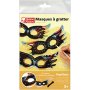 Skrapmasker för barn, 12-pack Skrapmasker för barn, 12-pack