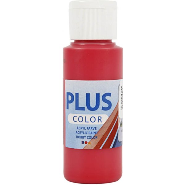 Plus Color Hobbyfärg - crimson red - 60 ml Plus Color Hobbyfärg - crimson red - 60 ml