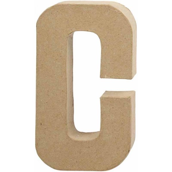 Pappbokstav - C - 5 cm Pappbokstav - C - 5 cm