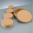 Ask rund  6,5/8,5/10,5/12,5/16,5 cm - 5 delar Set