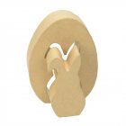 Pysselstomme Siluett av Kanin i ägg - 12x9x3/8,5x4,5x3 cm Pysselstomme Siluett av Kanin i ägg - 12x9x3/8,5x4,5x3 cm