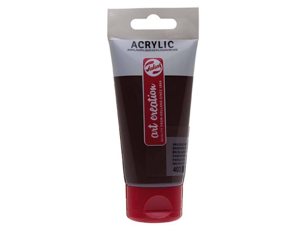 Akrylmaling Art Creation 75 ml - Vandyke Brown - Akrylfarver, Kunstnerfarver