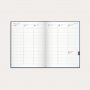 Veckojournal 2026 Konstl�der - M�rkbl�