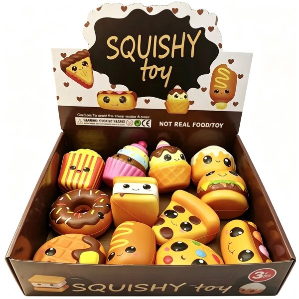 Mystery Squishy Bakverk - Slow Rising Sorterat Mystery Squishy Bakverk - Slow Rising Sorterat