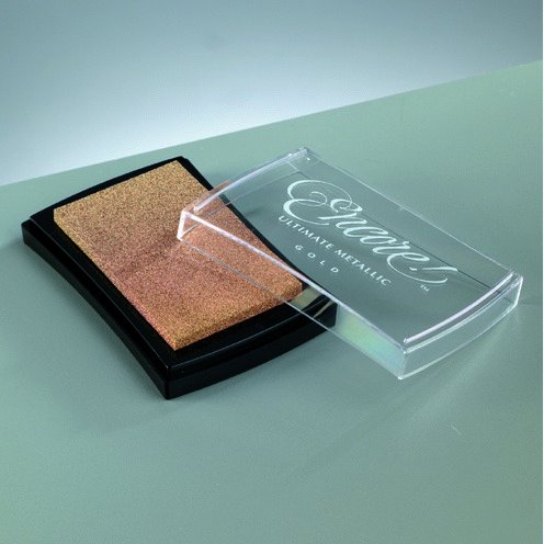 Stämpeldyna Encore Pigment 6 x 9,5 cm - metallisk (3 olika val) Stämpeldyna Encore Pigment 6 x 9,5 cm - metallisk (3 olika val)