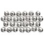 Vaxpärlor 8 mm Silver 50 st Vaxpärlor 8 mm Silver 50 st
