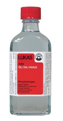 Akrylmedium Lukas 125 ml - Brush Cleaner - Akrylmedier, Malermedium, Fernis og kunstner medier til kunstmaling