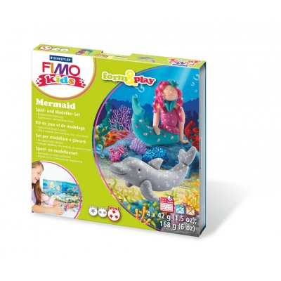 Modellereset Fimo Kids Form&Play - Sjjungfru
