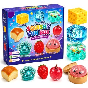 Mystery Squishy Fun Box - 8-pak Mystery Squishy Fun Box - 8-pak