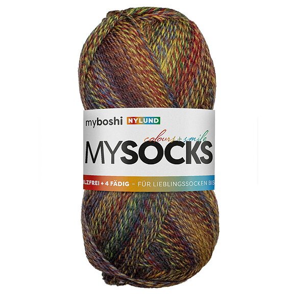 Myboshi Mysocks - 100 g - Nylund - Myboshi Garn, Garn, Sticka & virka