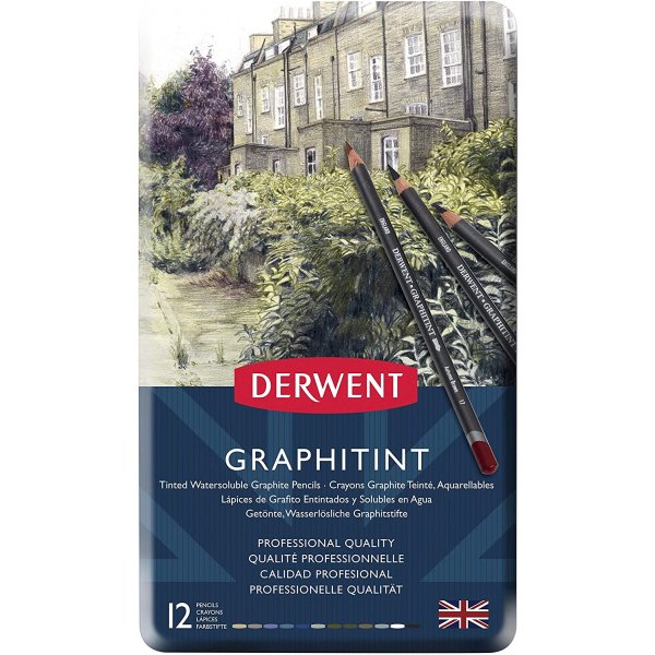 Derwent Graphitint - 12 Pennor Derwent Graphitint - 12 Pennor