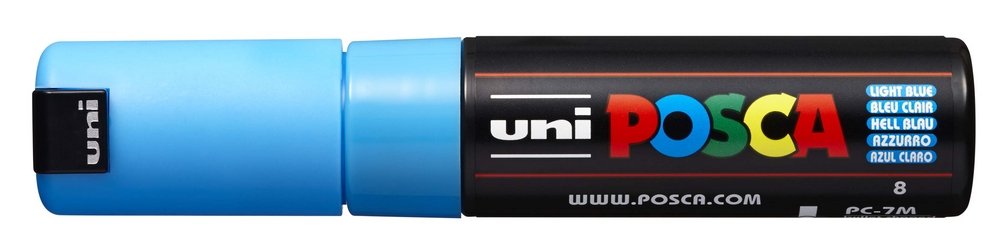 Uni Posca Marker PC-7M - Light (57) - Posca-penne, Markers, Penne, Penne, kridt & tusch