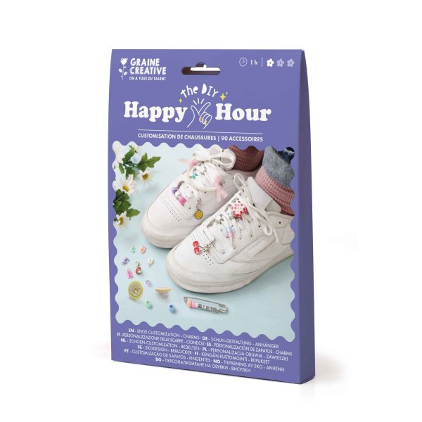 Pysselkit Happy Hour - Dekorera skor
