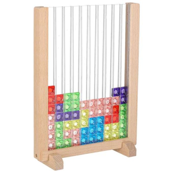 Logikspel stående blockpussel 24 x 18 cm - 42 delar Logikspel stående blockpussel 24 x 18 cm - 42 delar