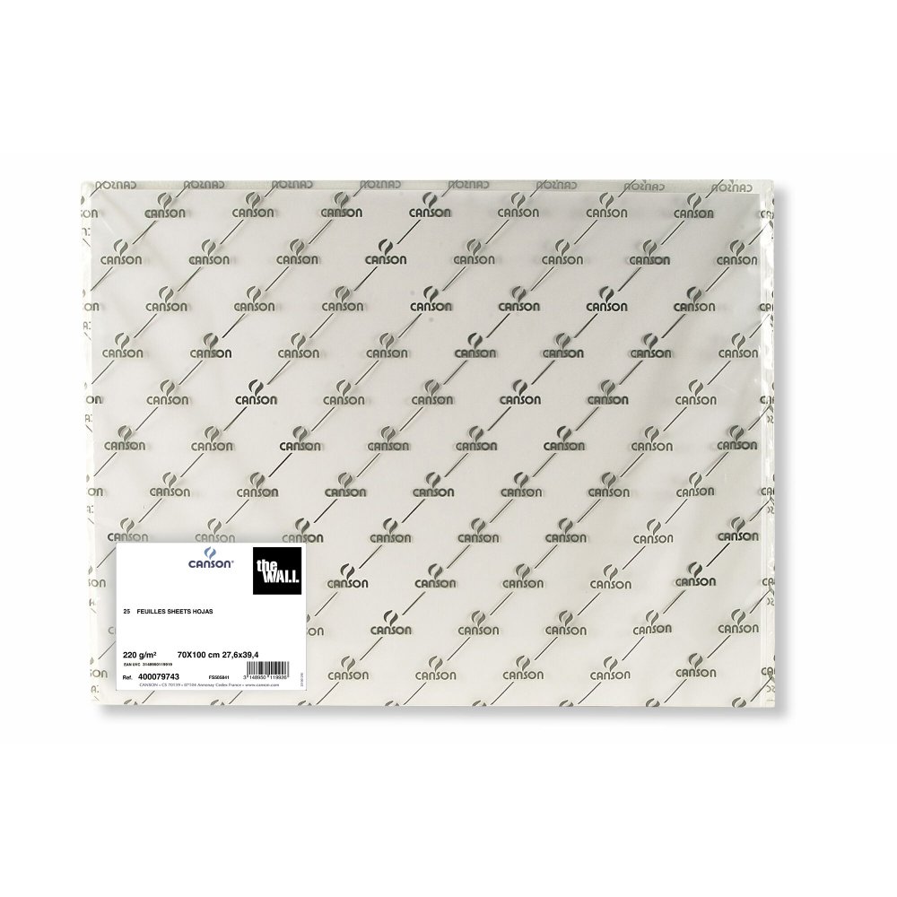Canson The WALL 220 g - 70x100 cm - Tusch blok, Blok