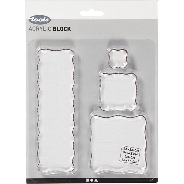 Akrylblock - 4 st Akrylblock - 4 st