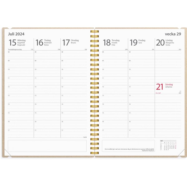 Kalender 24/25 Studie - A5 - Historie bordeaux