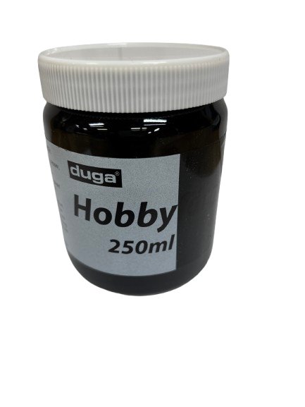 F�rg Hobby akryl 250ml -Svart