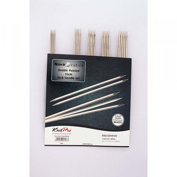 Strikkest Nova Cubics - Strmpepinde 15 cm