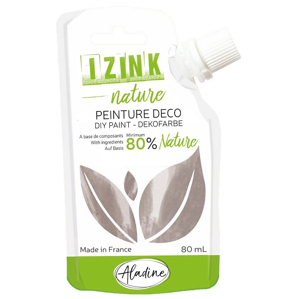 Dekorfarve Nature 80 ml - Heraldisk sølv - Universalfarve, Hobbyfarve