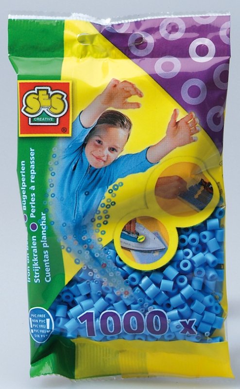 Perler 1000-pak Marine - Rørperler, Perler & perleplader, Håndværk