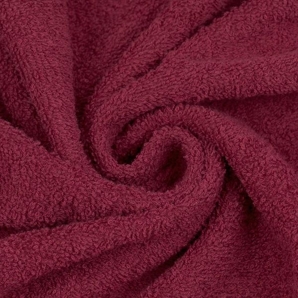 Bomuldsfrotté Basic Home 2 - 145 cm - Bordeaux - Ensfarvet bomuldsstof, Bomuldsstof, Stof