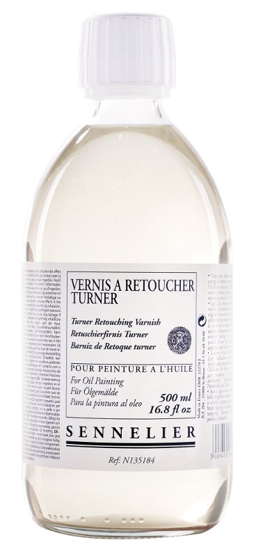 Fernis Sennelier Turner 500 ml - Retouching Varnish - Akrylmedier, Malermedium, Fernis og kunstner medier til kunstmaling