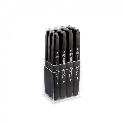 Touch Twin Marker 12st - Cool Grey