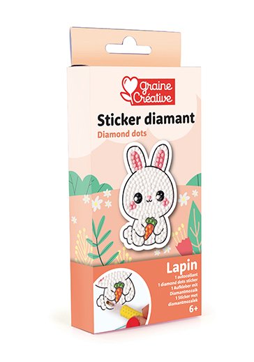 Diamantmosaik kit kanin Diamantmosaik kit kanin