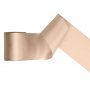 Satinband - Peach - (Bredd: 100 mm) - 25 meter