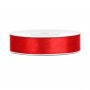 Satinband - 25 m - R�tt - Bredd: 12 mm