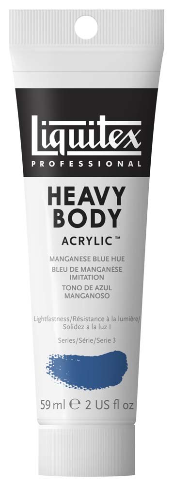 Akrylfärg Heavy Body Liquitex 59 ml - 275 Manganese blue hue - Akrylfärger, Konstnärsfärger