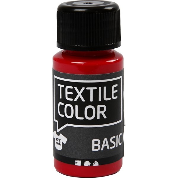 Textile Color textilfärg - primärröd - 50 ml Textile Color textilfärg - primärröd - 50 ml